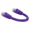 Add-On 6IN RJ-45 MALE TO RJ-45 MALE STRAIGHT PURPLE CAT6 UTP PVC COPPER PATCH ADD-0-5FCAT6-PE - alternate 3